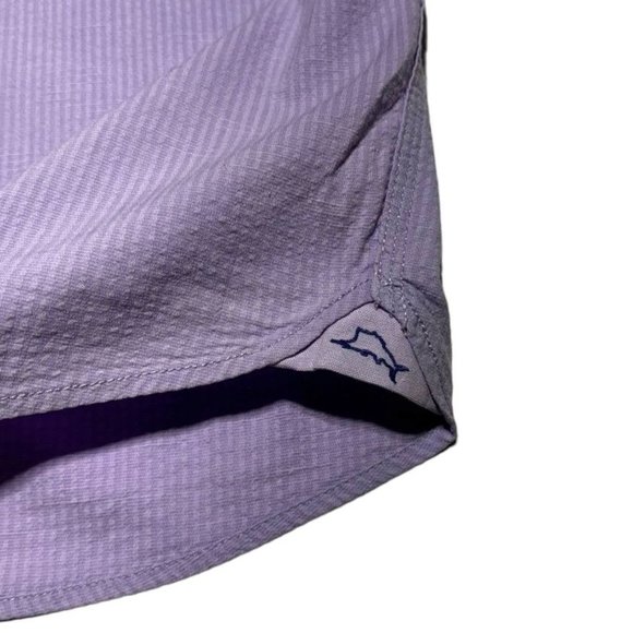 Tommy Bahama Purple Shirt Size Large - Picture 7 of 9
